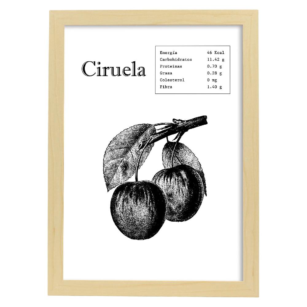 Nacnic Lámina De Ciruela