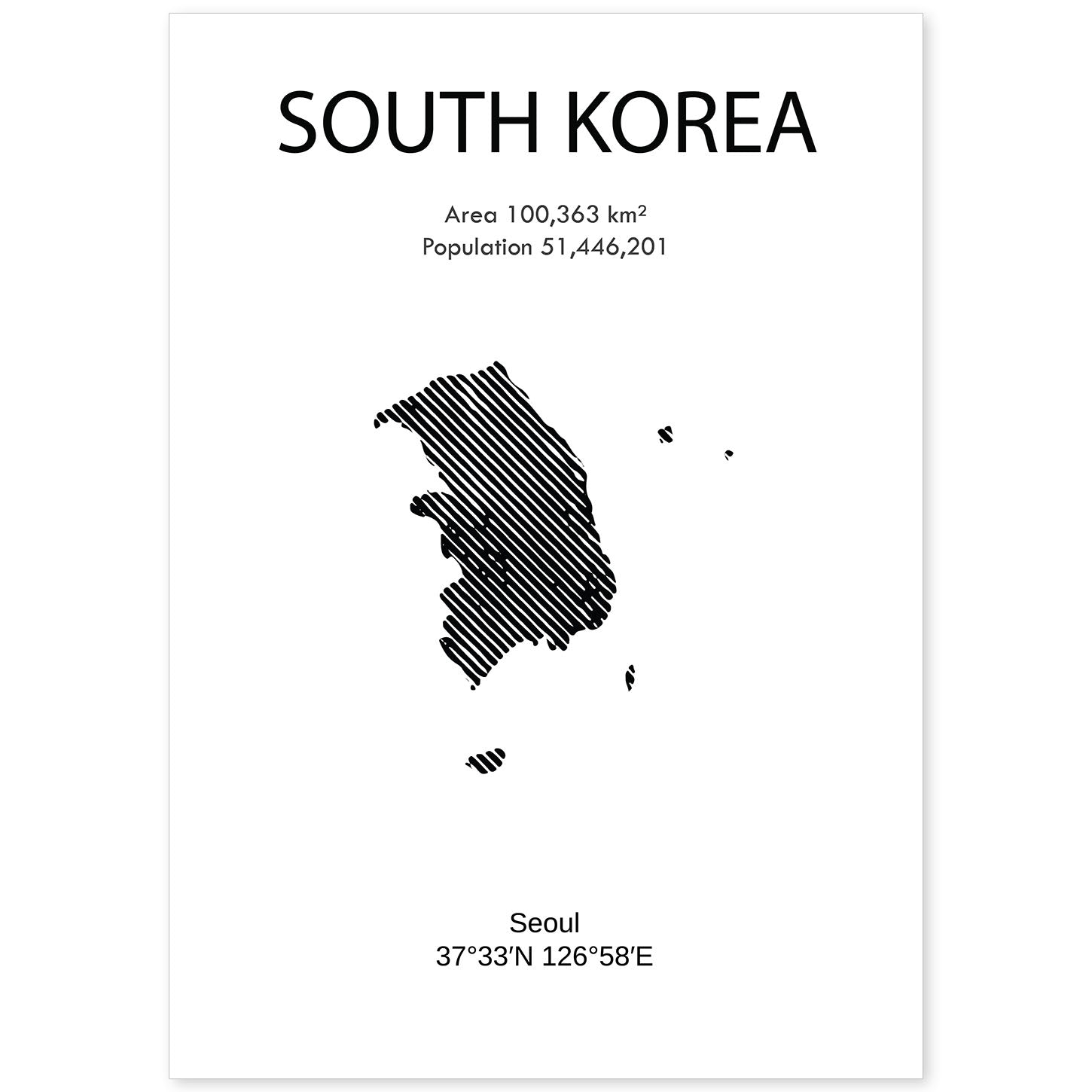 nacnic Lámina de Corea del Sur