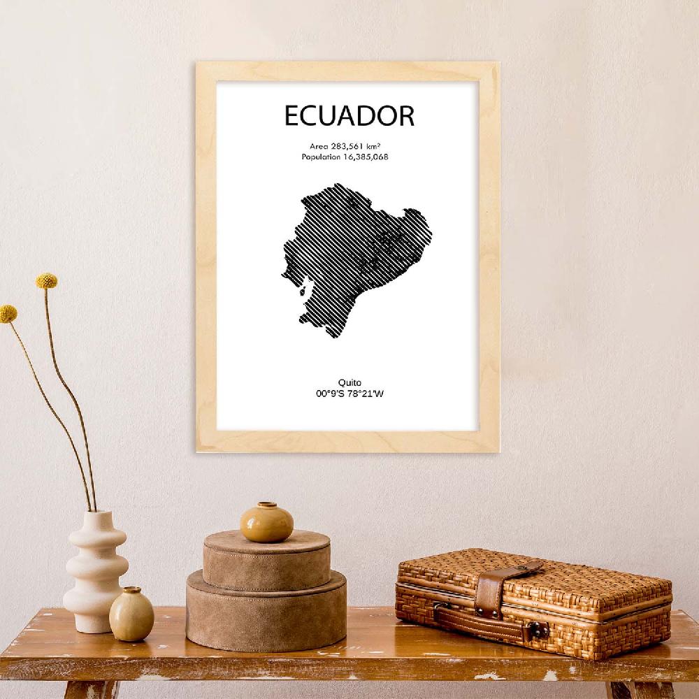 Nacnic Lámina De Ecuador Del Mundo