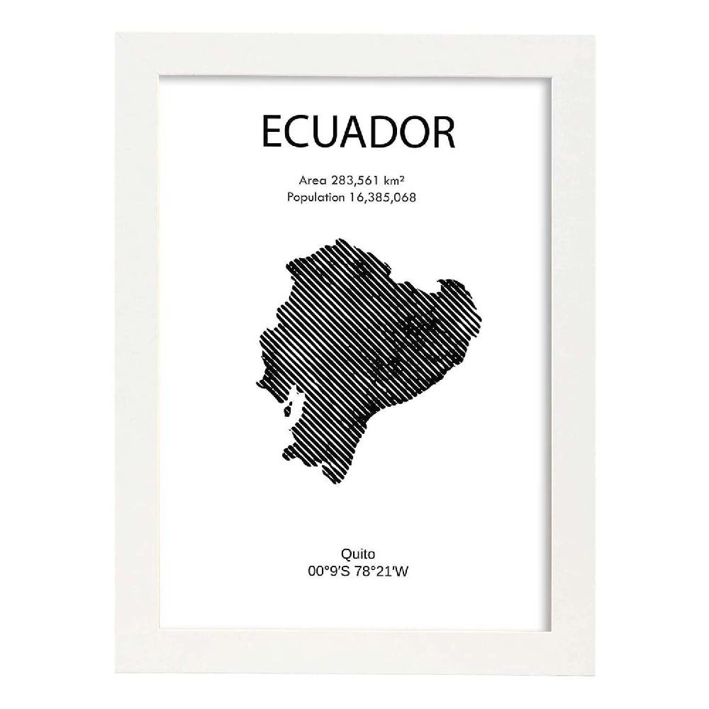 Nacnic Lámina De Ecuador Del Mundo