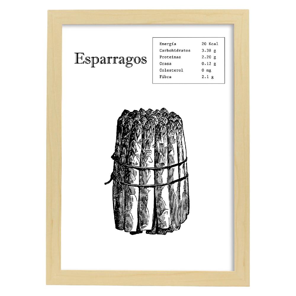 Nacnic Lámina De Esparragos