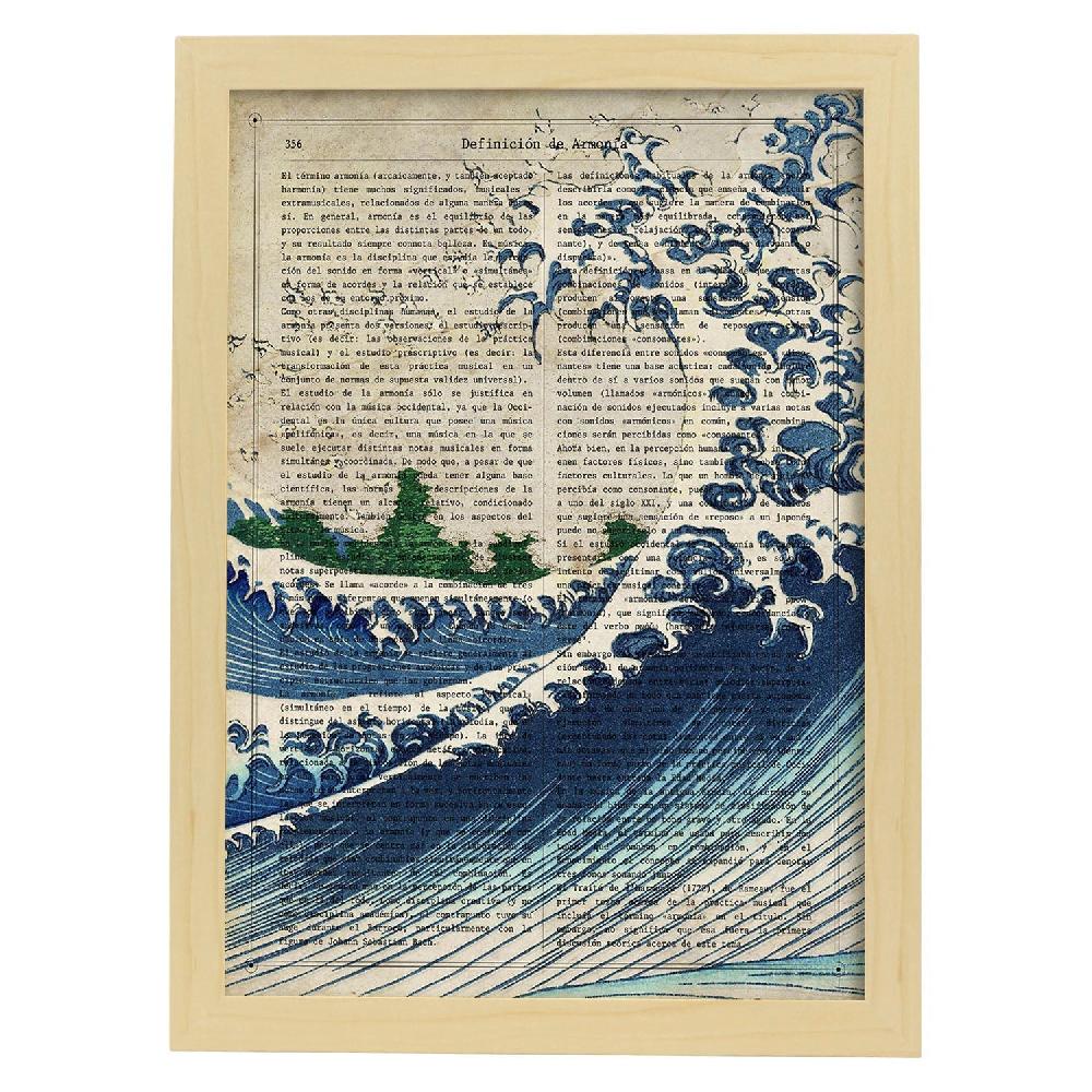 Nacnic Lámina De Geisha Con Diseño Japonés