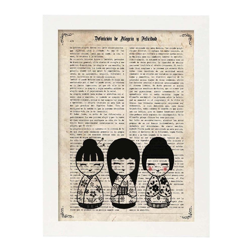 Nacnic Lámina De Geishas Y Cultura Japonesa