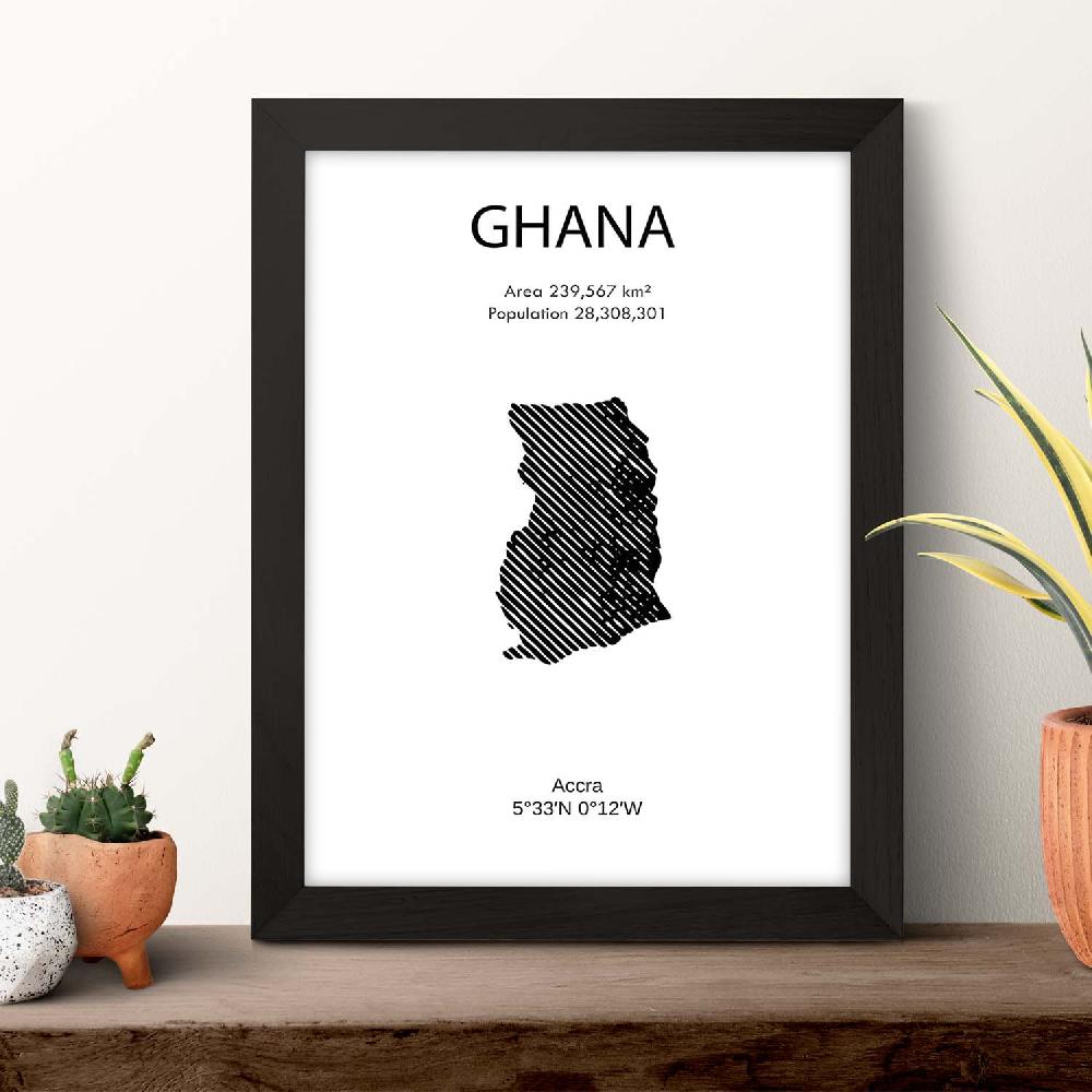 Nacnic Lámina De Ghana