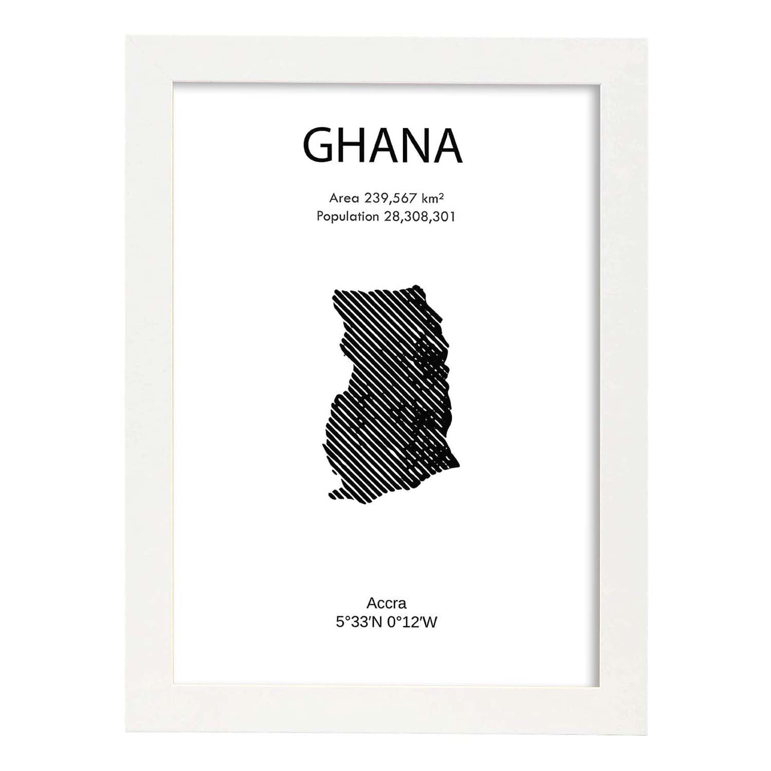 Nacnic Lámina De Ghana
