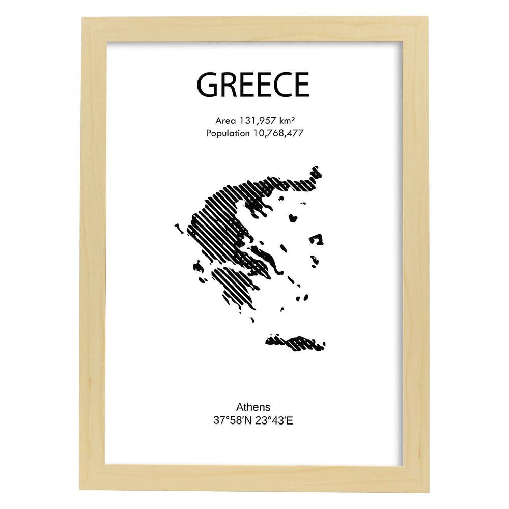 Nacnic Lámina De Grecia Del Mundo