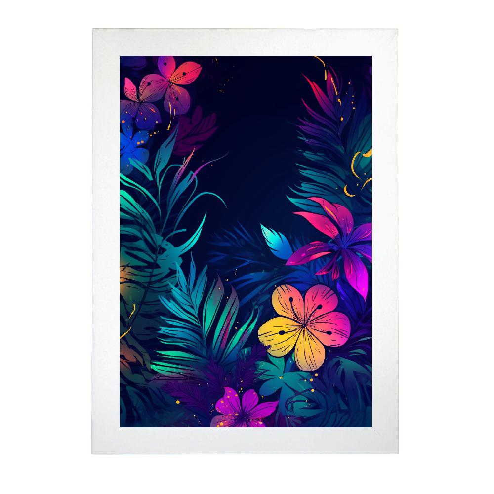 Nacnic Lámina De Ilustración Digital Vibrante