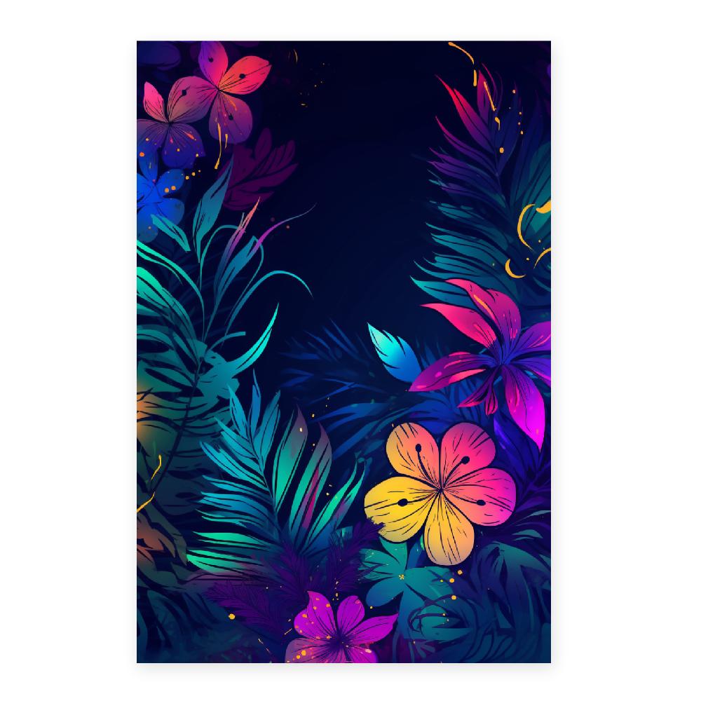 Nacnic Lámina De Ilustración Digital Vibrante