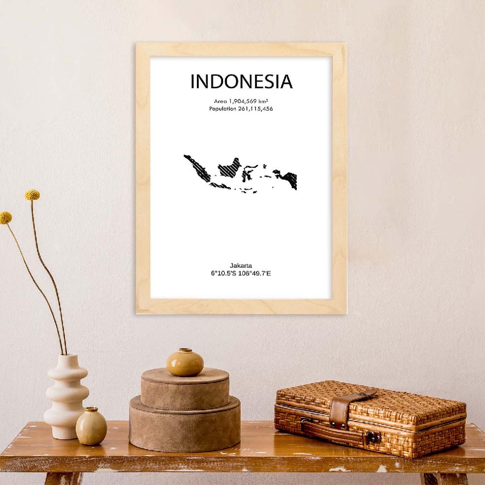 Nacnic Lámina De Indonesia