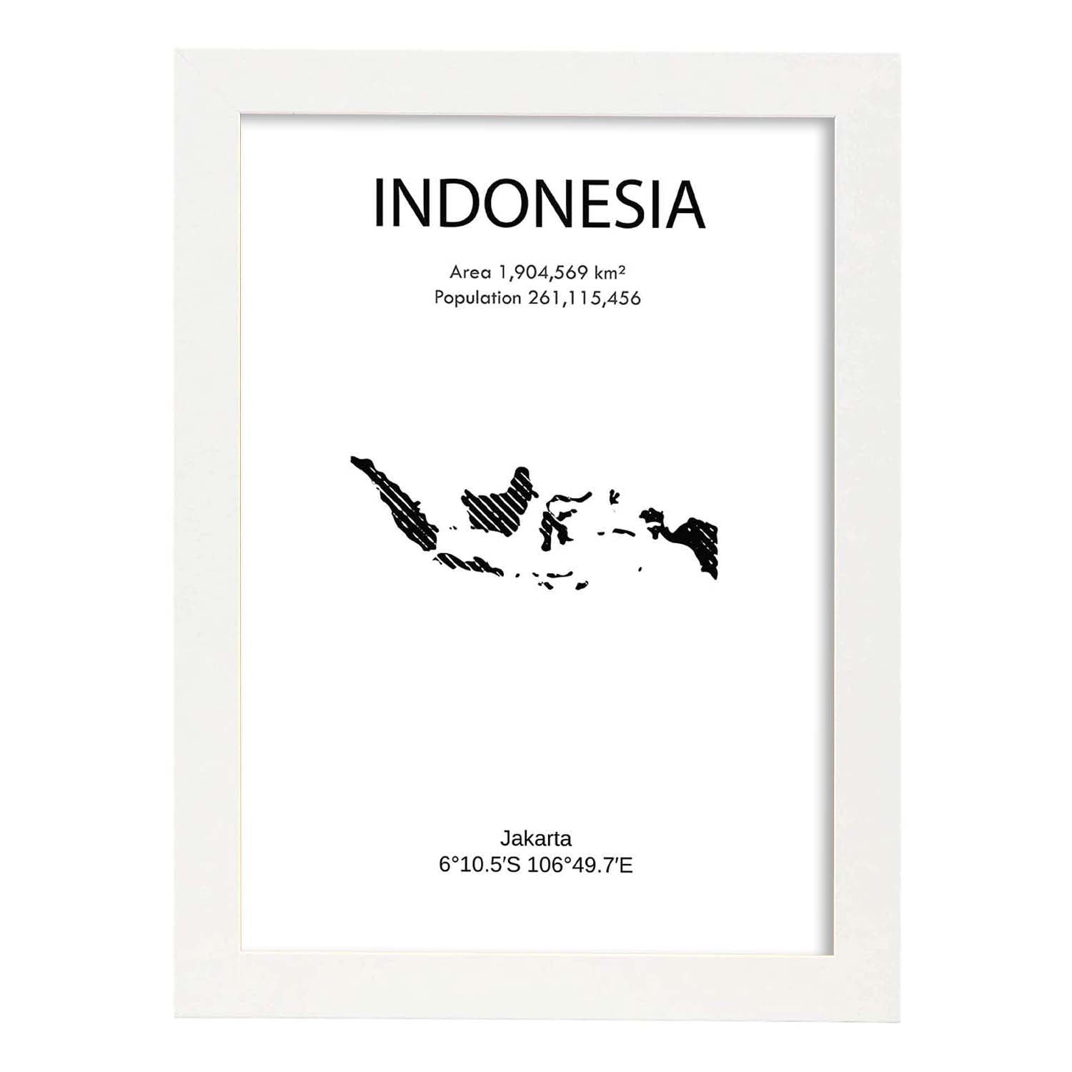 Nacnic Lámina De Indonesia