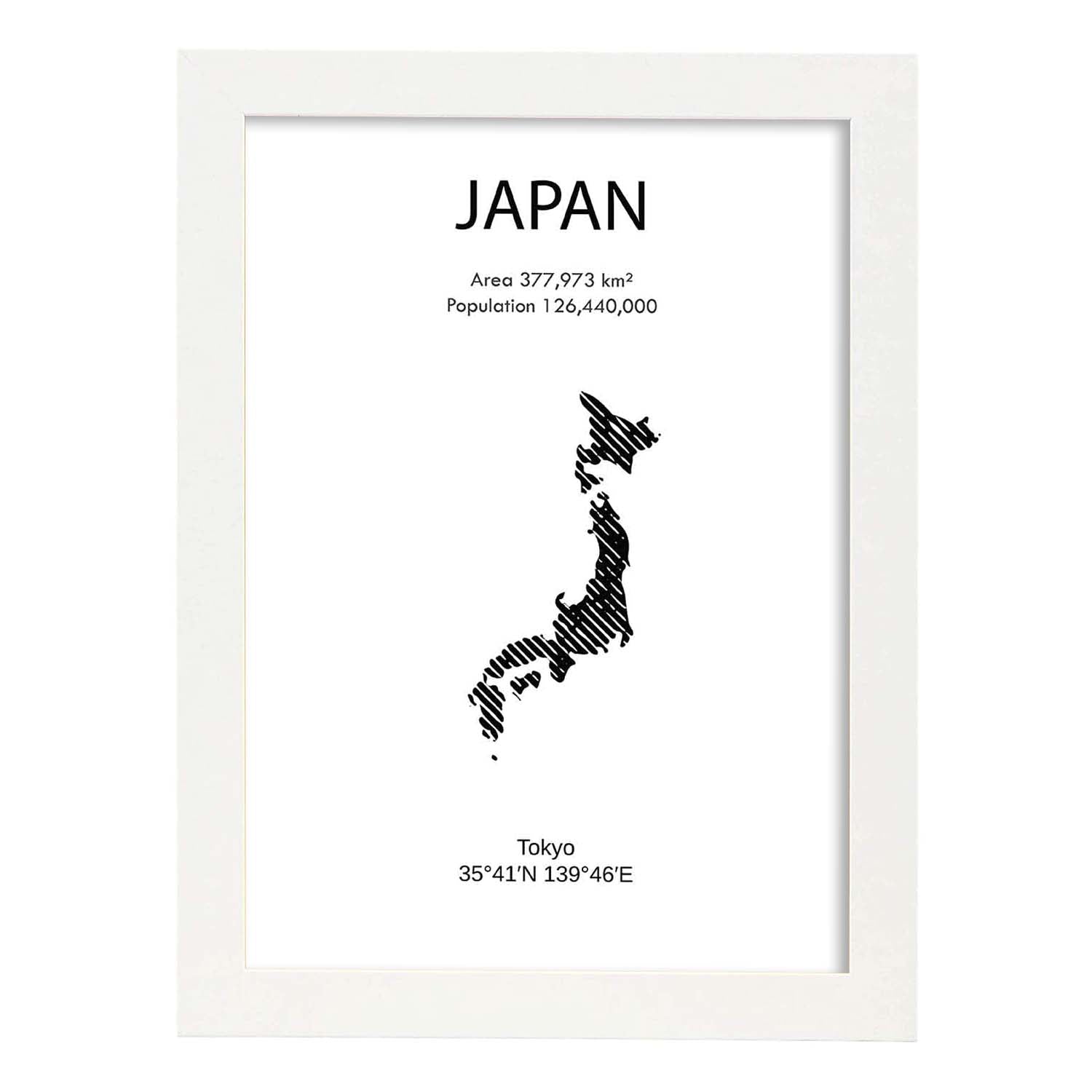 Nacnic Lámina De Japón Mundo