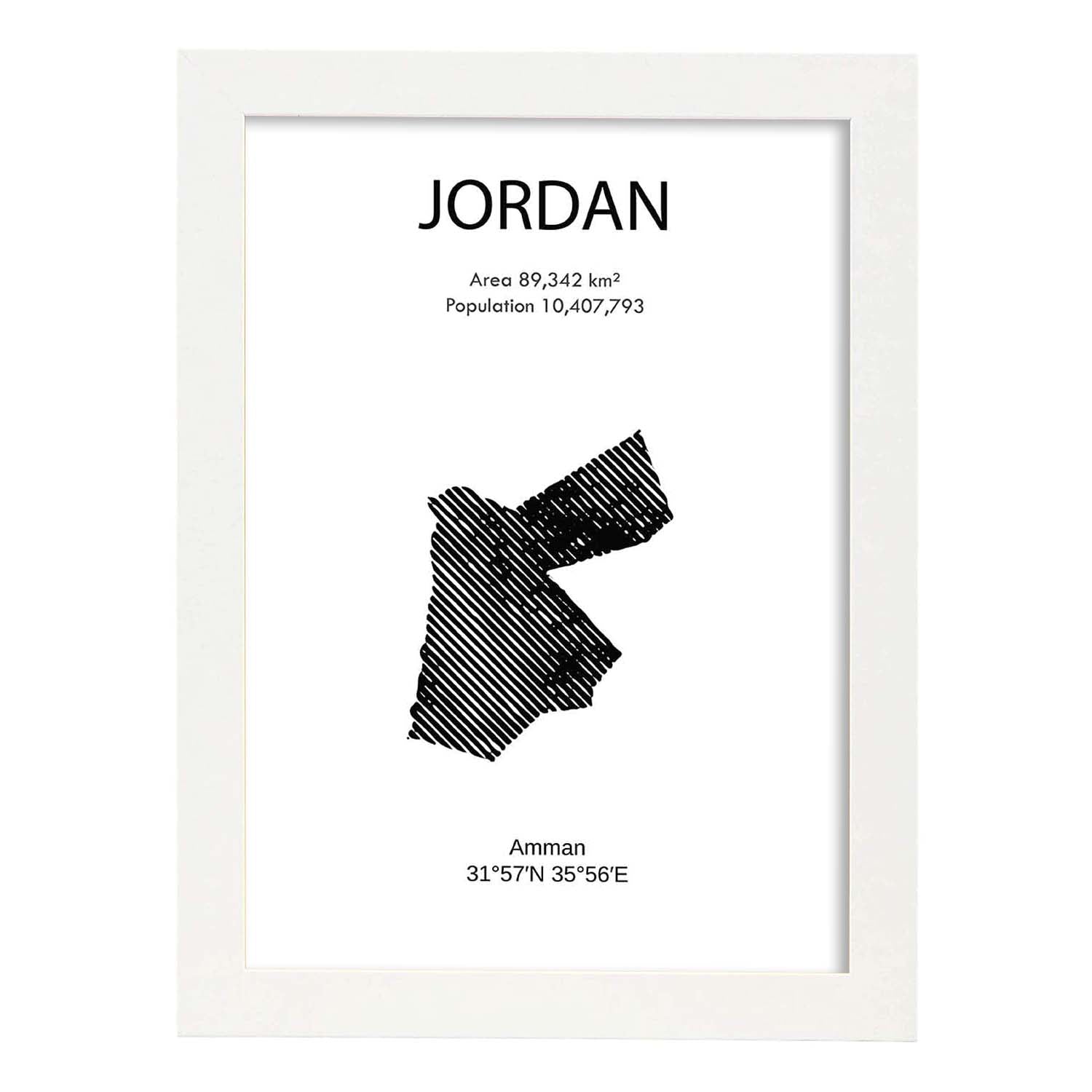 Nacnic Lámina De Jordania