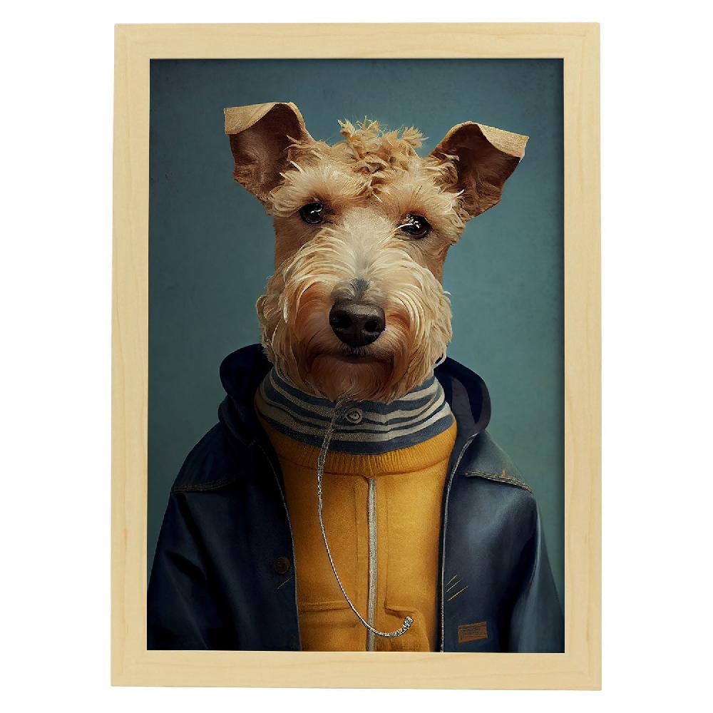 Nacnic Nacnic Lámina De Lakeland Terrier Disfrazado