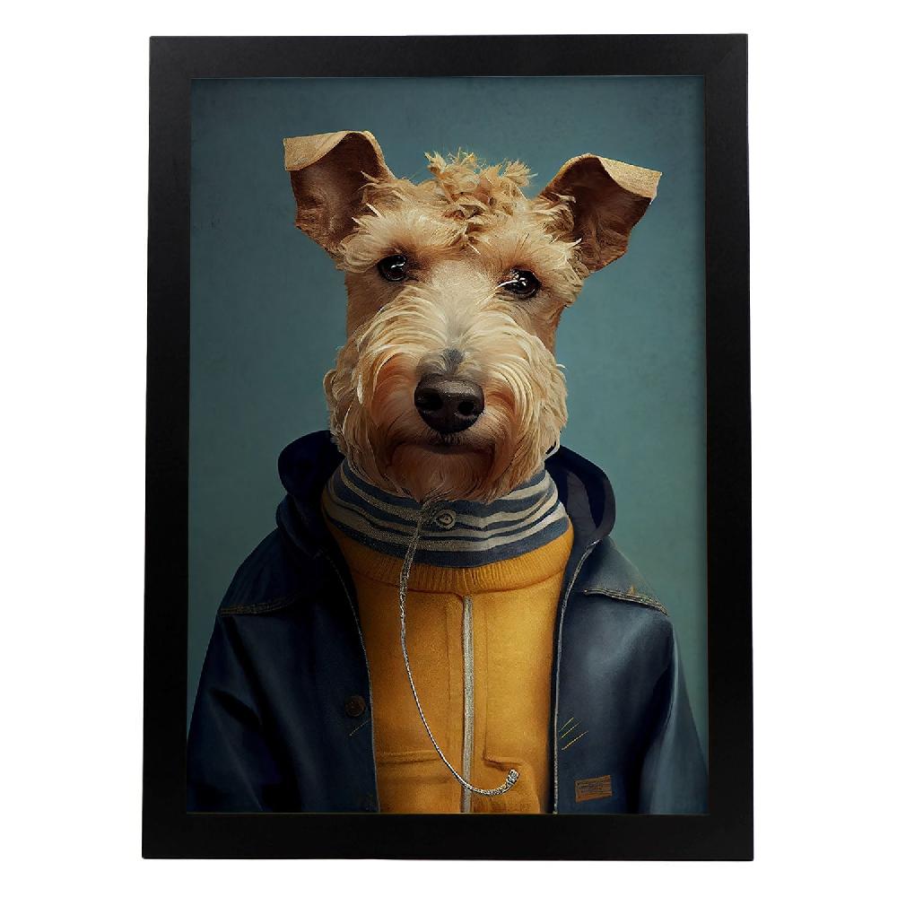 nacnic Nacnic Lámina de Lakeland Terrier Disfrazado