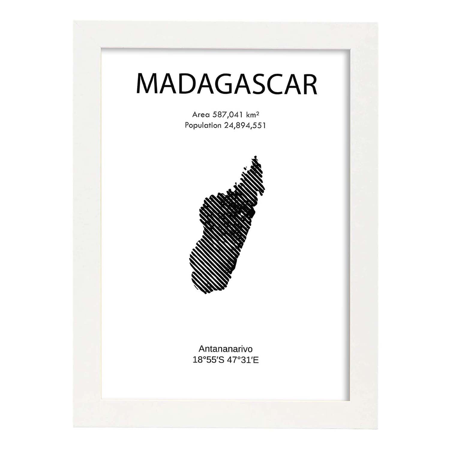 Nacnic Lámina De Madagascar