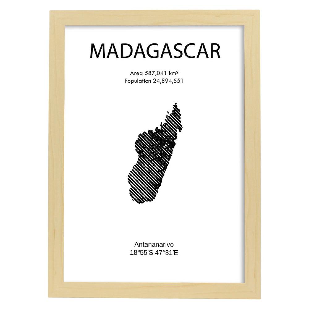 Nacnic Lámina De Madagascar