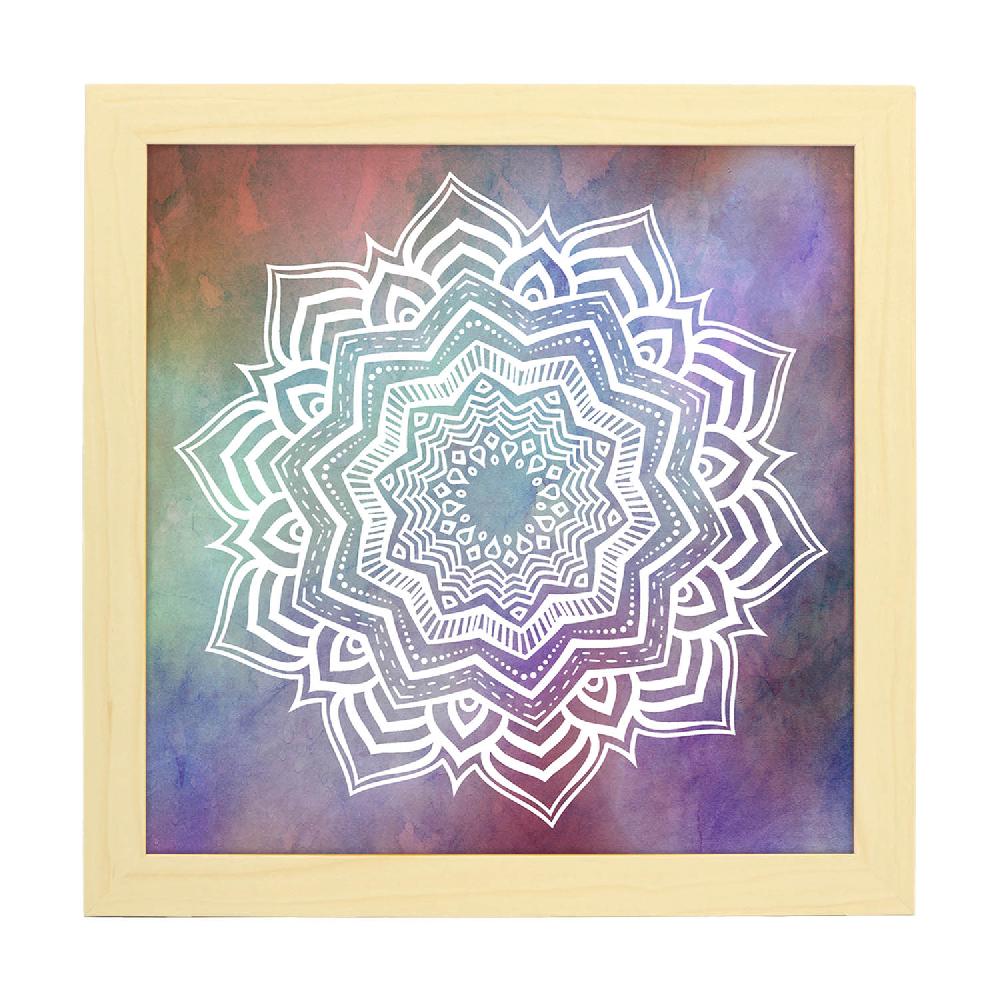 Nacnic Lámina De Mandala De Tenacidad Colorida