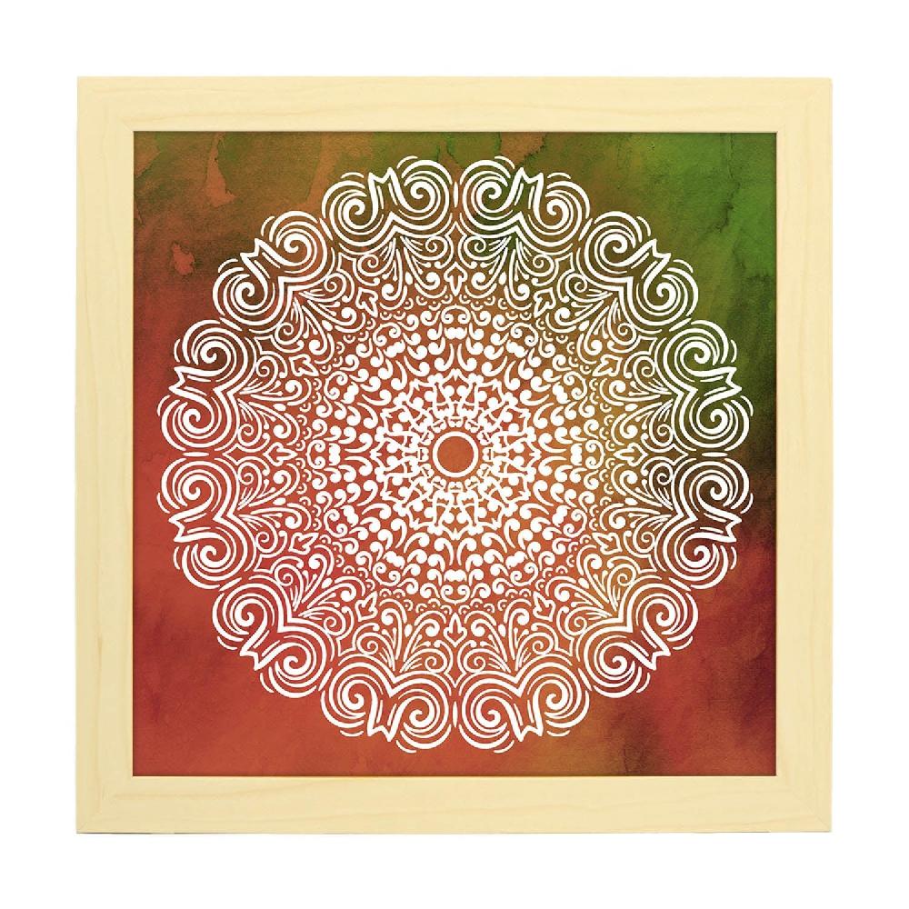 Nacnic Lámina De Mandalas Coloridos Y Complejos