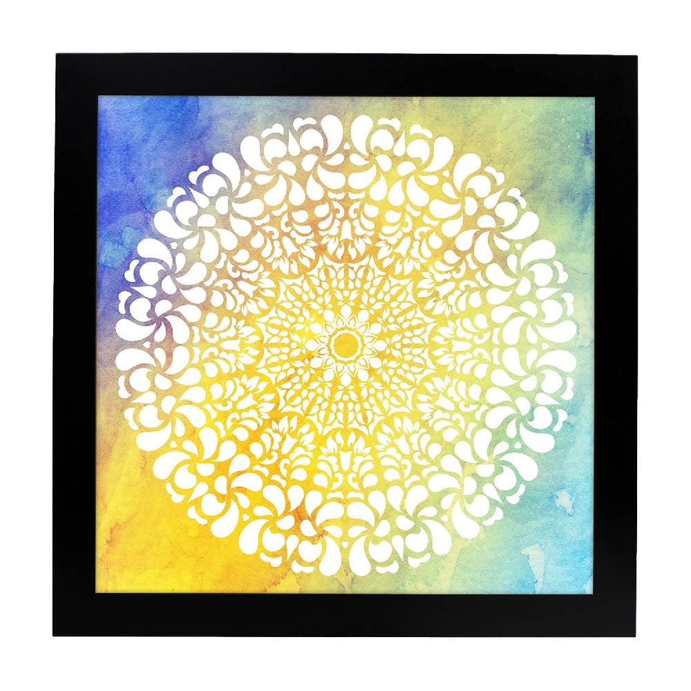 Nacnic Lámina De Mandalas Coloridos Y Complejos