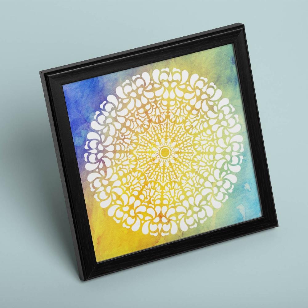 nacnic Lámina de Mandalas Coloridos y Complejos