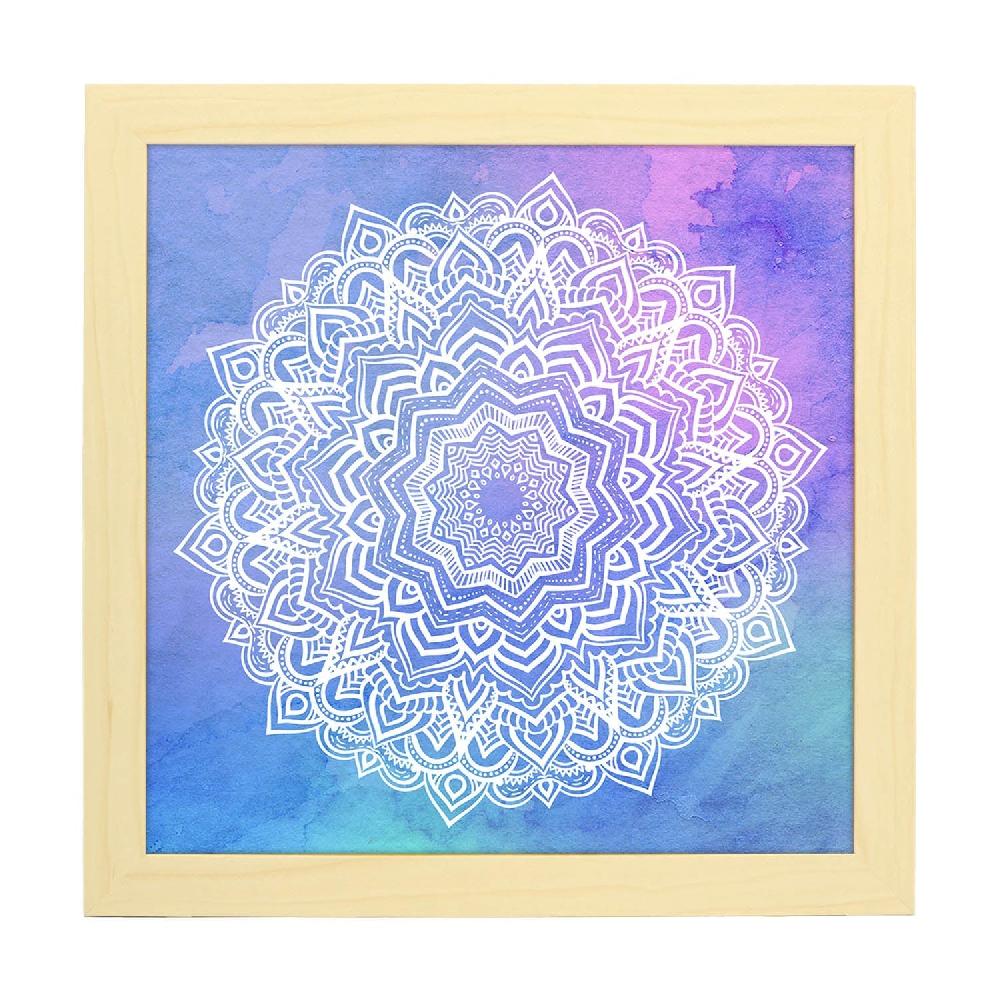 Nacnic Lámina De Mandalas De Cielo Y Agua