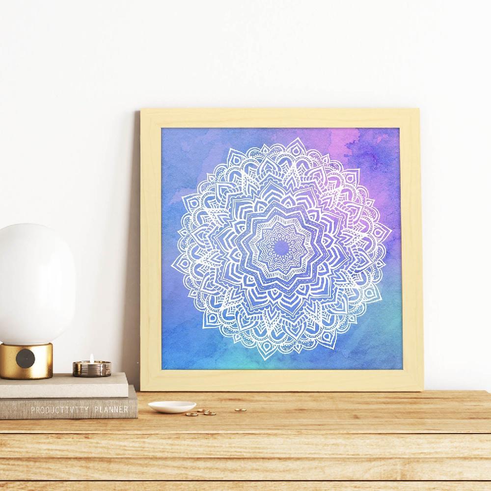 nacnic Lámina de Mandalas de Cielo y Agua