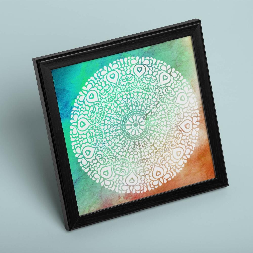 nacnic Lámina de Mandalas Espontáneos Coloridos