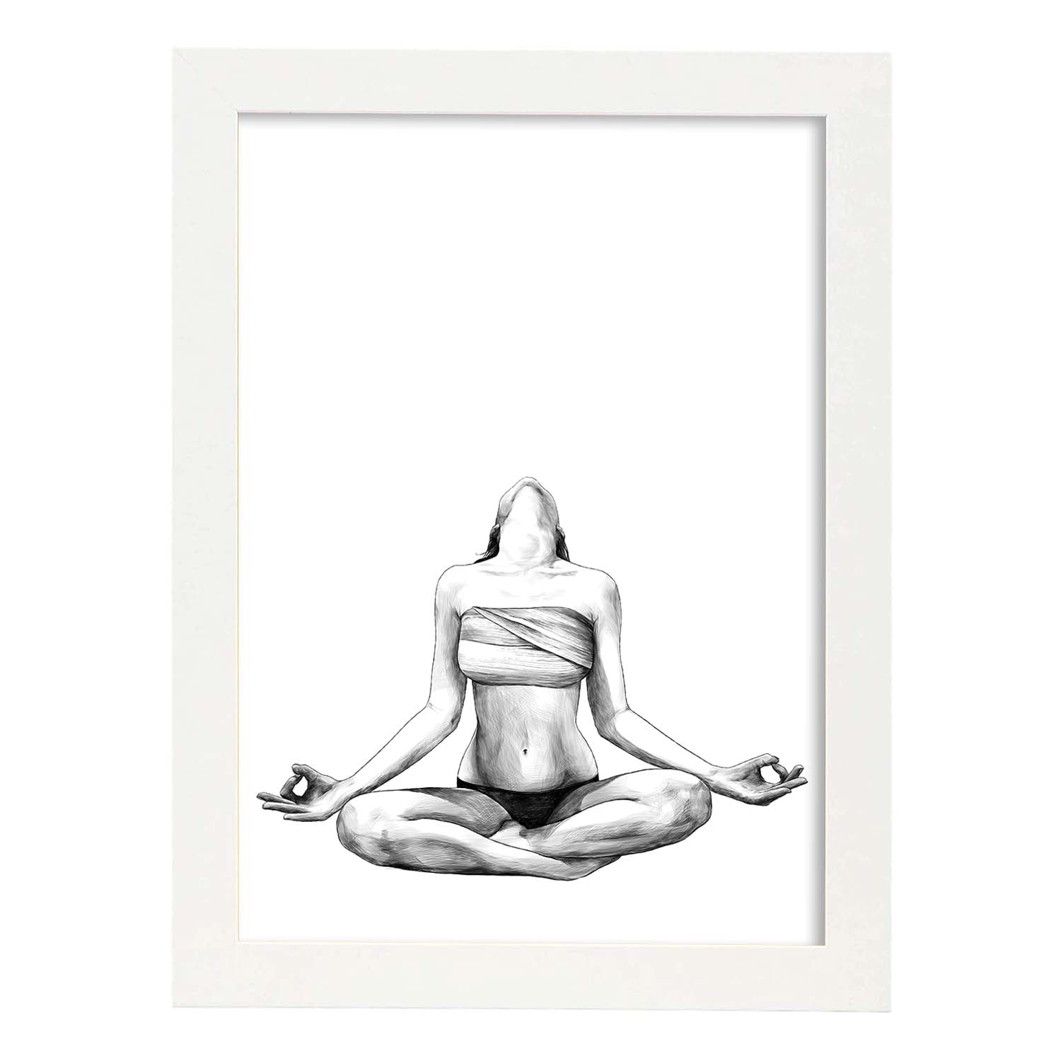 Nacnic Lámina De Meditación Erótica Y Sensual