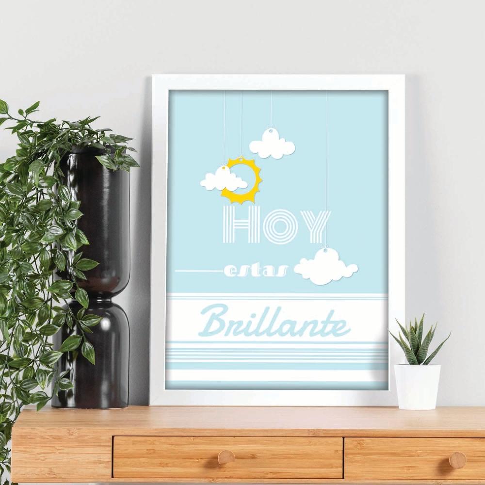 Nacnic Lámina De Mensaje Feliz Brillante