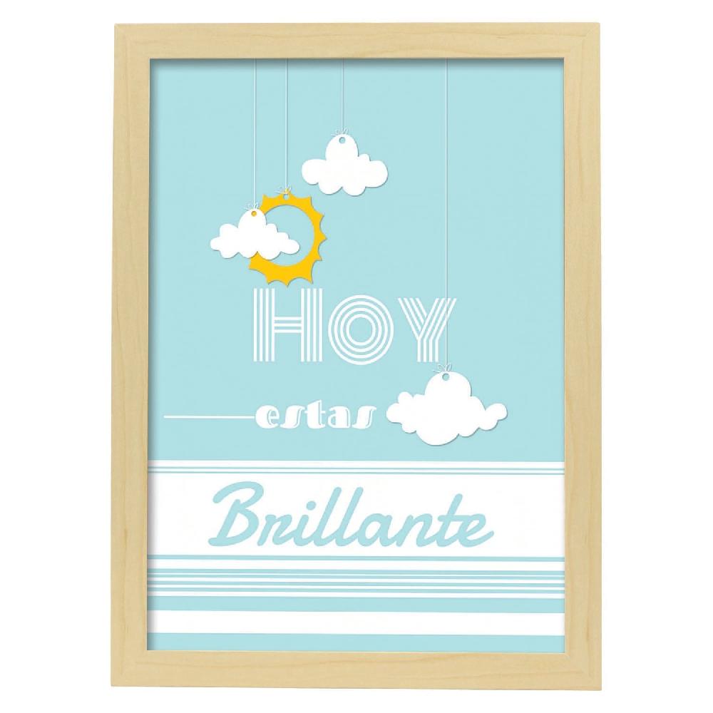 Nacnic Lámina De Mensaje Feliz Brillante