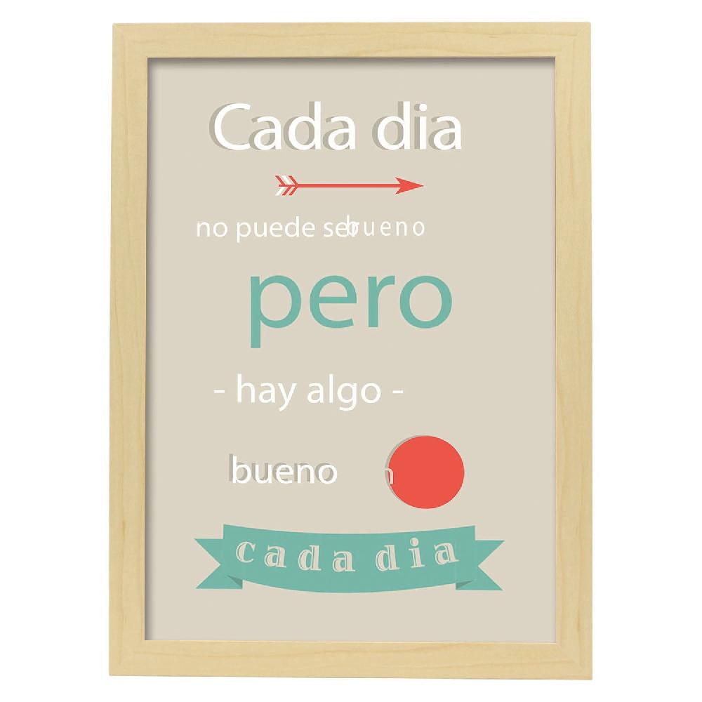 Nacnic Lámina De Mensaje Feliz Cada Día