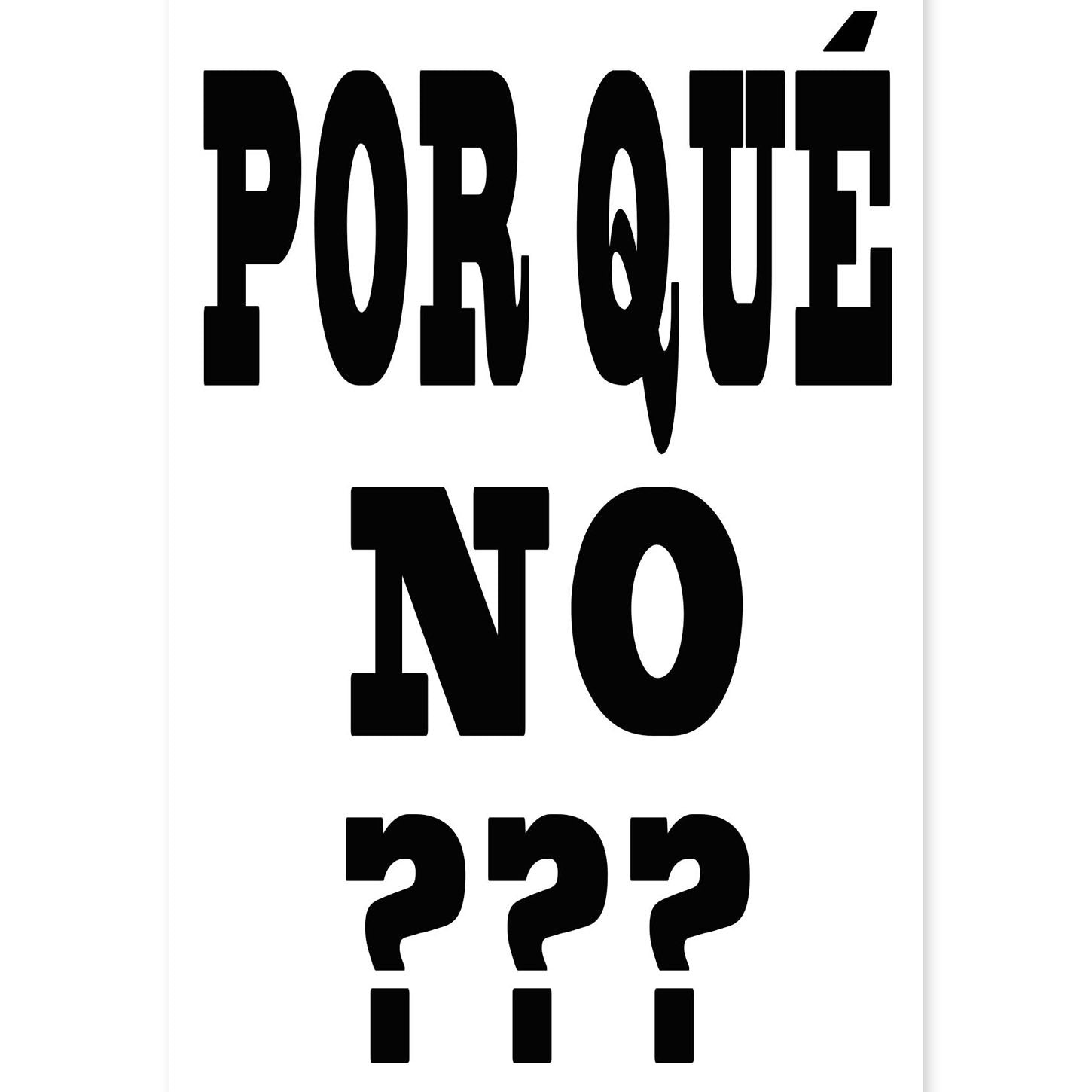 nacnic Lámina de Mensaje Feliz Por que no