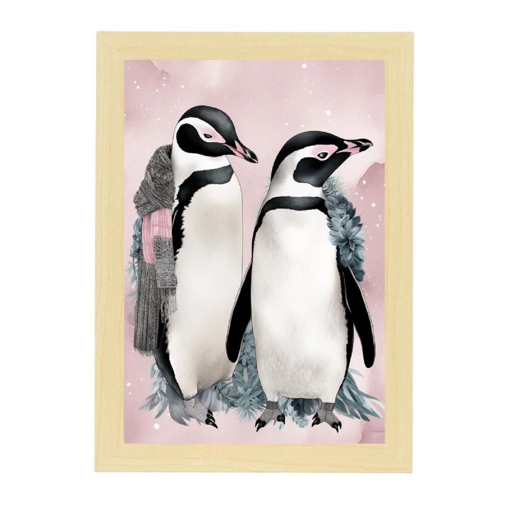 Nacnic Lámina De Moda Pingüinos Cool