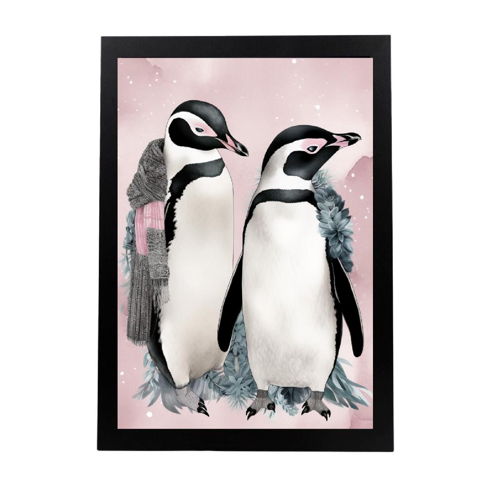 nacnic Lámina de Moda Pingüinos Cool