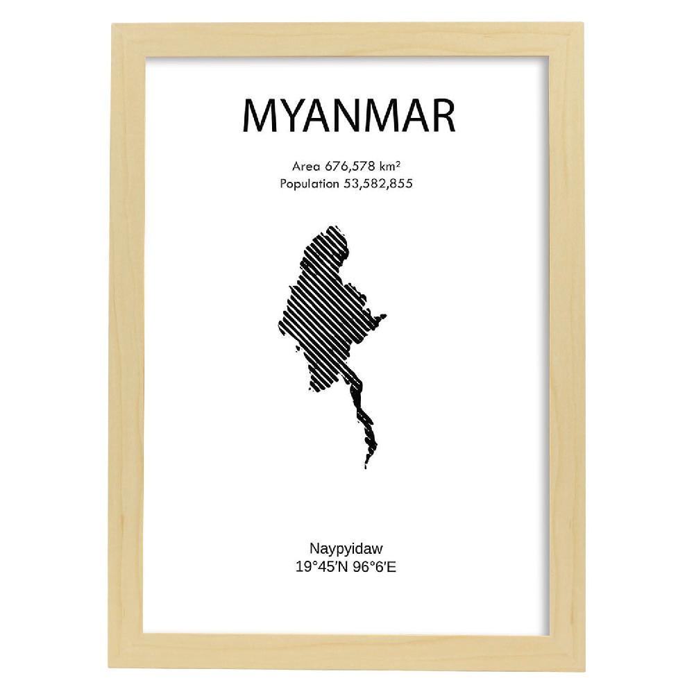 Nacnic Lámina De Myanmar