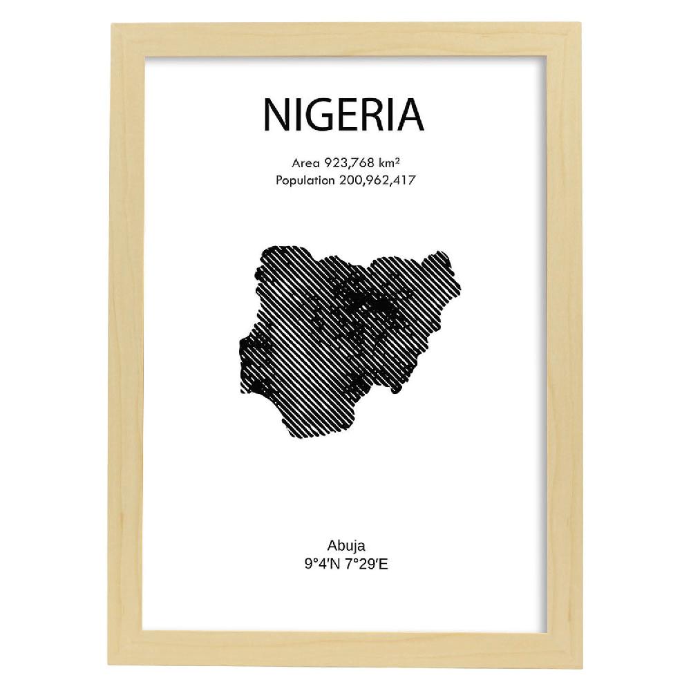 Nacnic Lámina De Nigeria