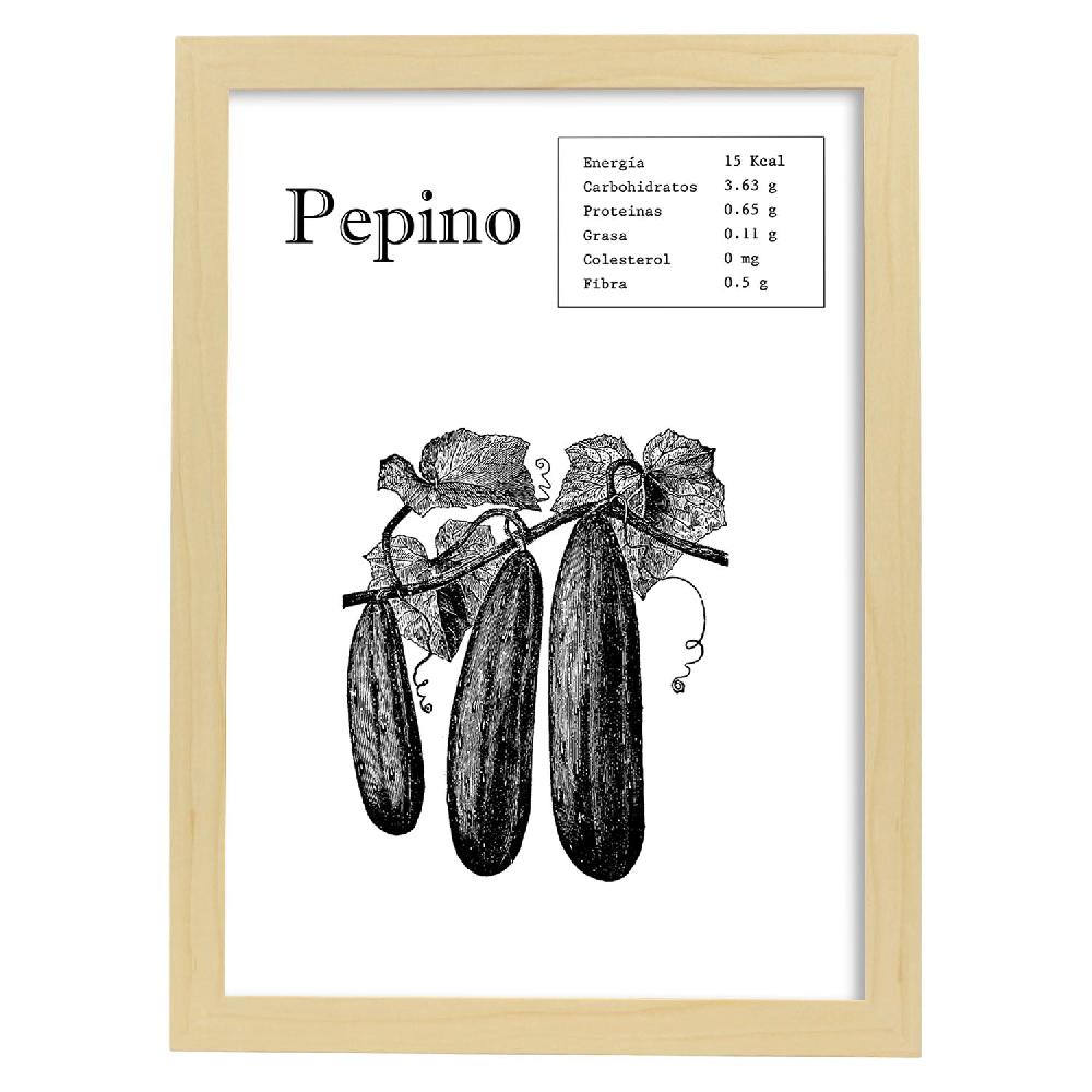Nacnic Lámina De Pepino