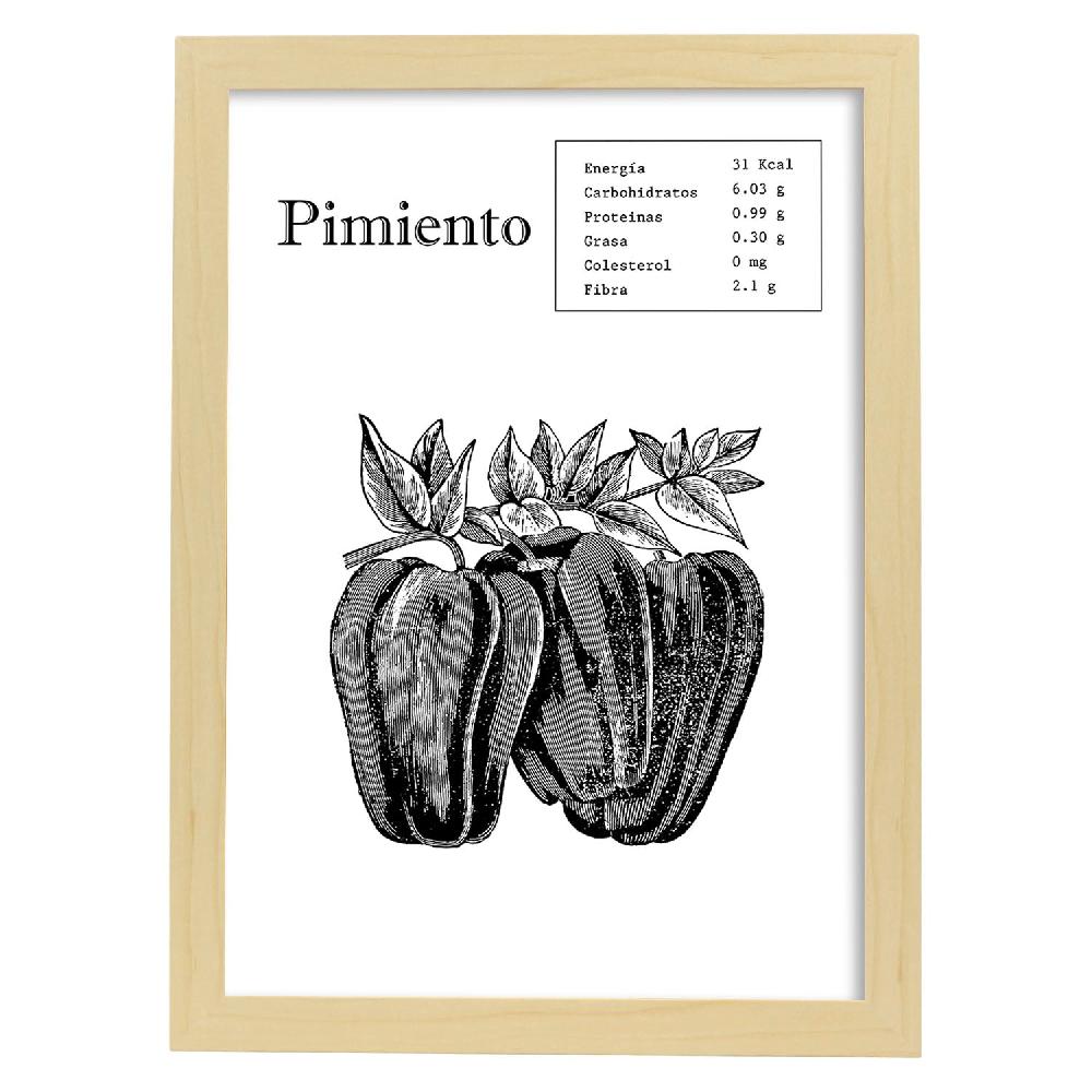 Nacnic Lámina De Pimiento