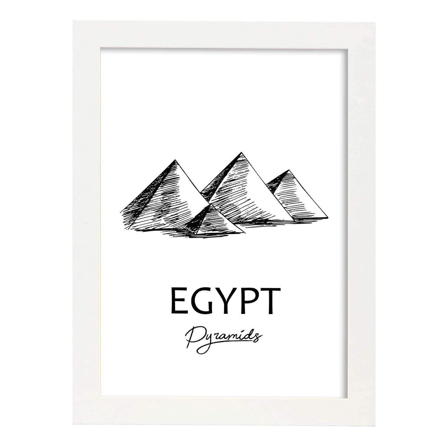Nacnic Lámina De Pirámides De Egipto