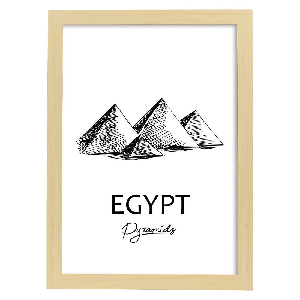 Nacnic Lámina De Pirámides De Egipto