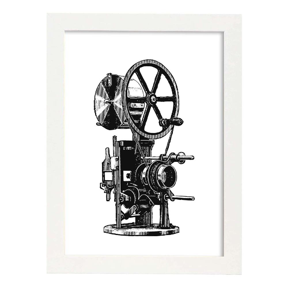 Nacnic Lámina De Proyector Vintage