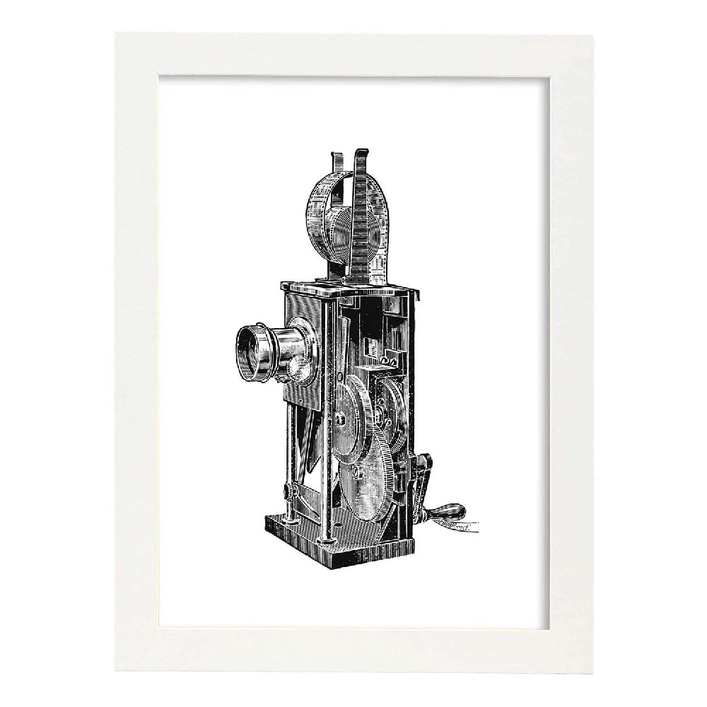 Nacnic Lámina De Proyector Vintage