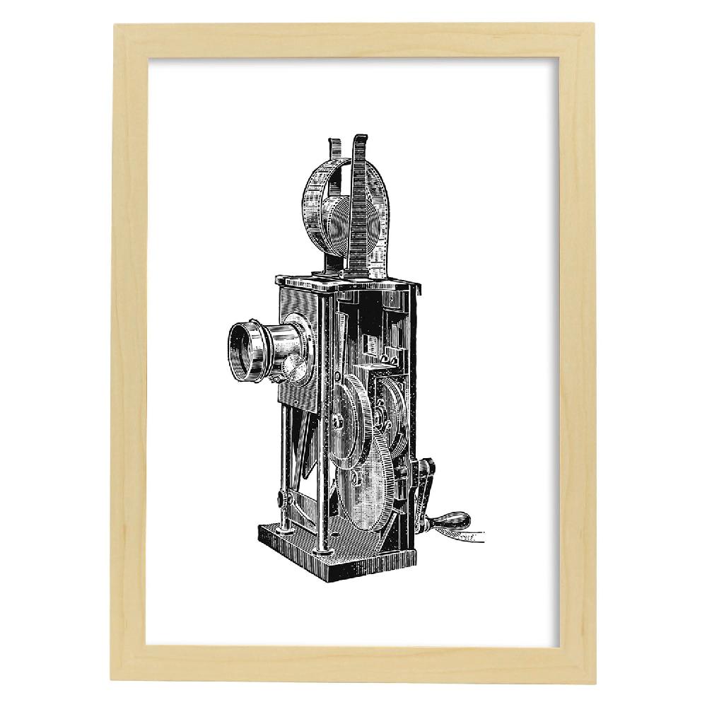 Nacnic Lámina De Proyector Vintage