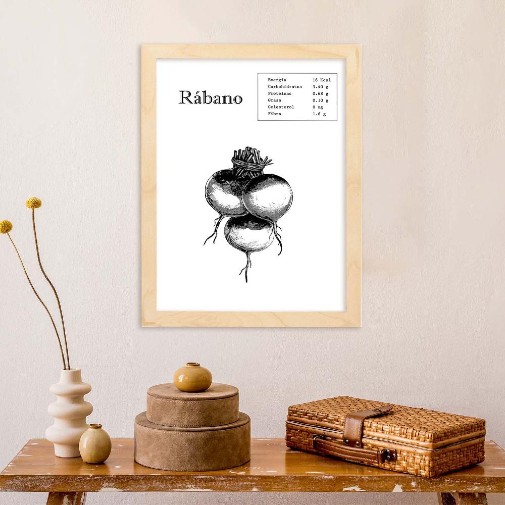 Nacnic Lámina De Rábano
