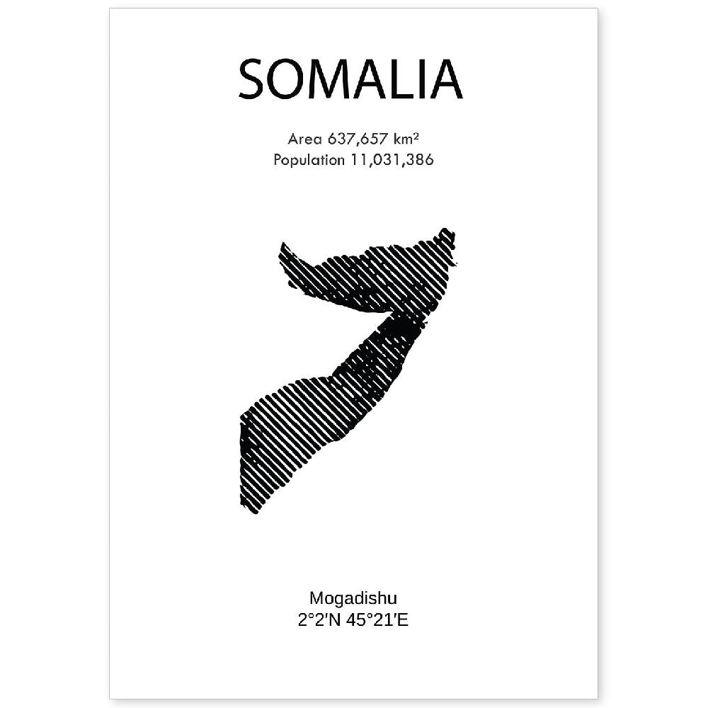 nacnic Lámina de Somalia
