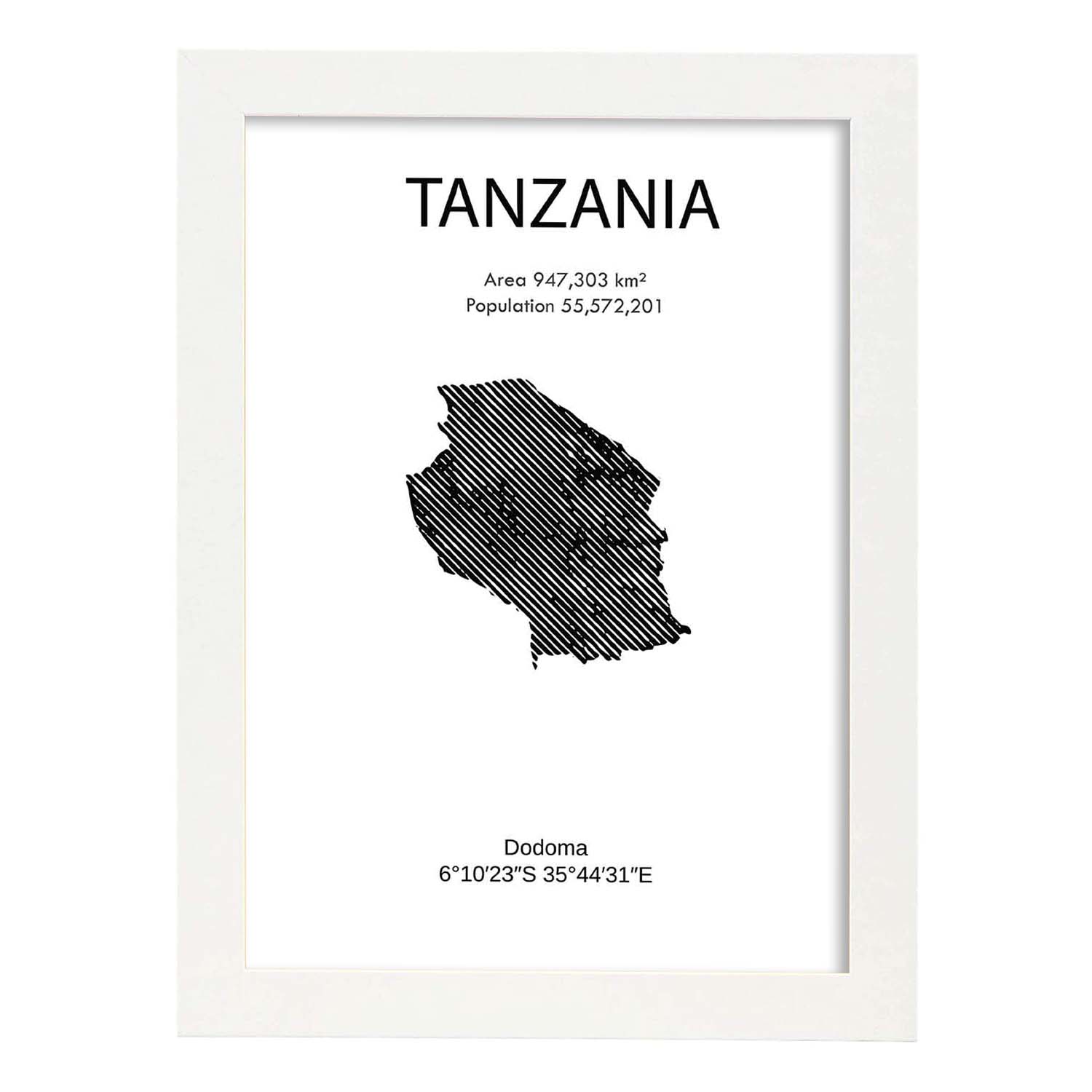 Nacnic Lámina De Tanzania