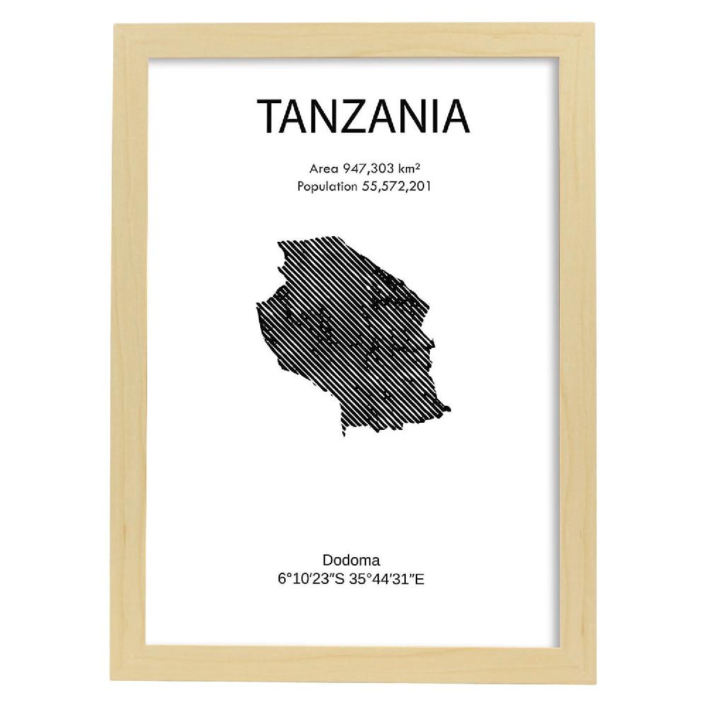 Nacnic Lámina De Tanzania