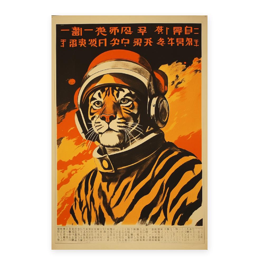 Nacnic Lámina De Tigre Piloto En Avión