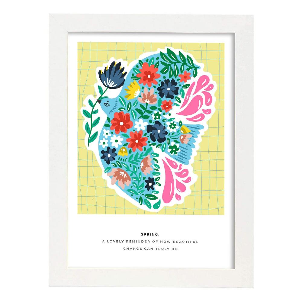 Nacnic Lámina Decorativa Cambio Hermoso