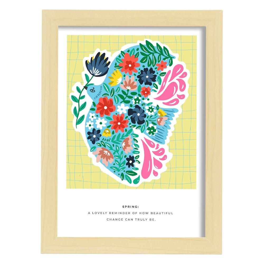 Nacnic Lámina Decorativa Cambio Hermoso